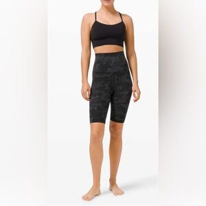 Lululemon Align Super High Rise Short *10"- Incognito Camo Multi Grey/Size 2